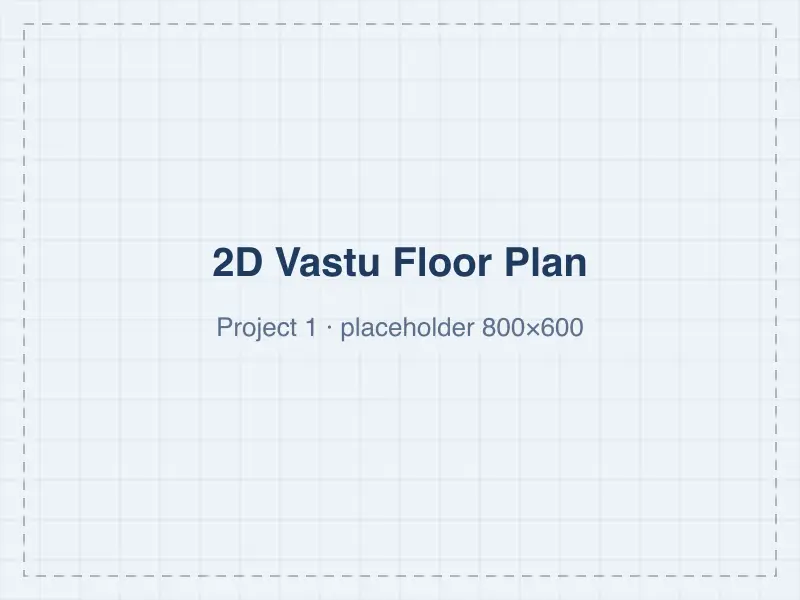 Approved 2D Vastu floor plan — North-Facing Contemporary Duplex, Lucknow, UP