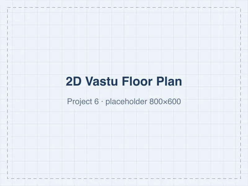 Approved 2D Vastu floor plan — East-Facing Family House, Patna, Bihar